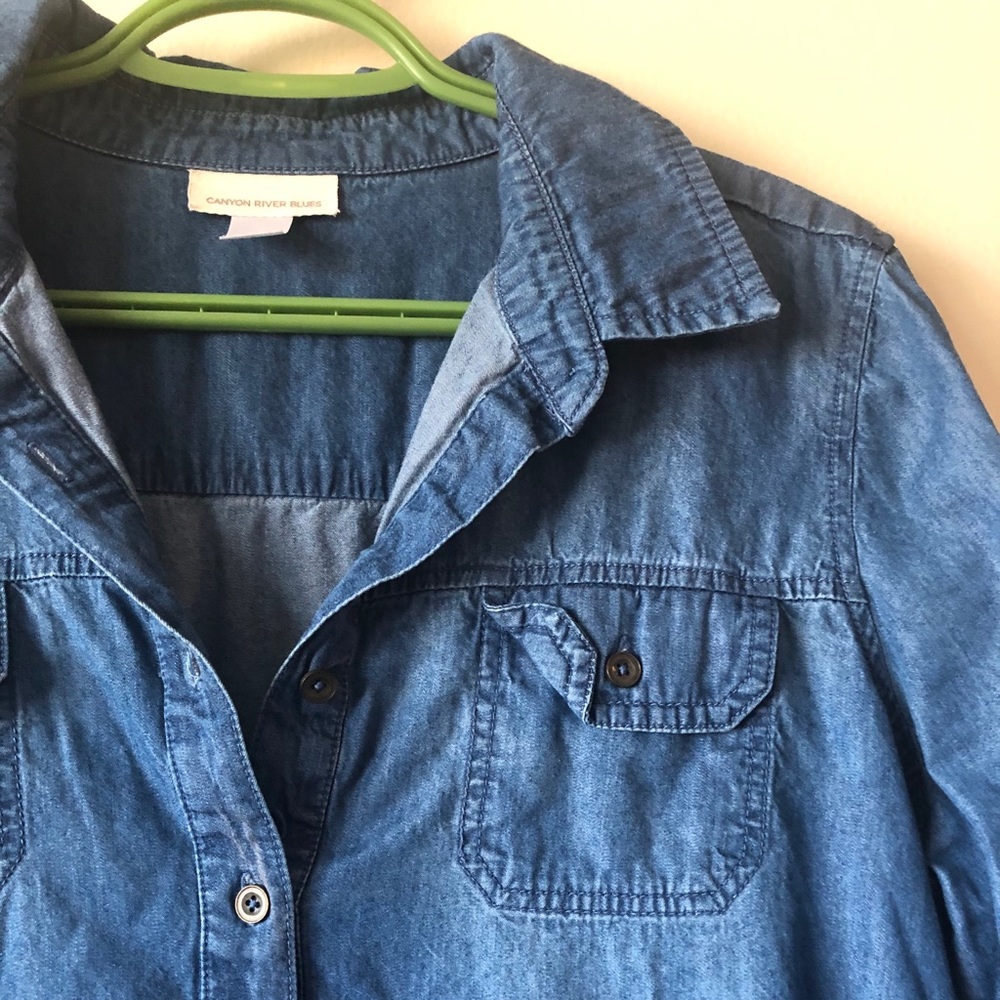 🎁3/$30 Canon River Blues Jean Tunic